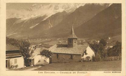 CPA FRANCE 74 "Les Houches, chapelle de Fouilly"