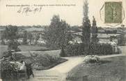 72 Sarthe / CPA FRANCE 72 "Fresnay sur Sarthe, vue partielle du jardin public et bourg neuf"