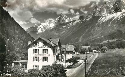 CPSM FRANCE 74 "Les Houches, Hotel des Roches"
