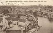 72 Sarthe / CPA FRANCE 72 "Fresnay sur Sarthe, faubourg de la route de Sillé, vu du jardin public"