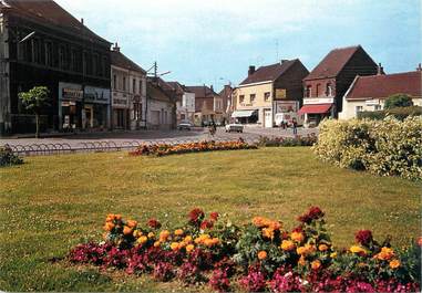 CPSM FRANCE 59 " Escaudain, place Gambetta "