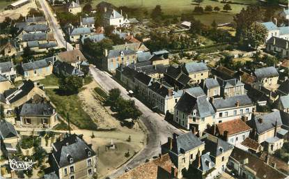 / CPSM FRANCE 72 "Jupilles vue panoramique aérienne"