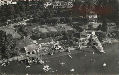 CPSM FRANCE 74 "Evian les Bains, la Plage"