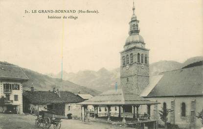 CPA FRANCE 74 "Le Grand Bornand, le village"