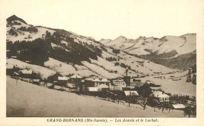 CPA FRANCE 74 "Le Grand Bornand, les Aravis et le Lachat"