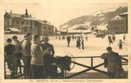 74 Haute Savoie CPA FRANCE 74 "Megève, la patinoire"