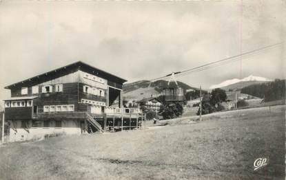 CPSM FRANCE 74 "Megève, téléférique de Rochebrune"