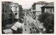 74 Haute Savoie CPSM FRANCE 74 "Annemasse, rue de la gare" / TRAMWAY