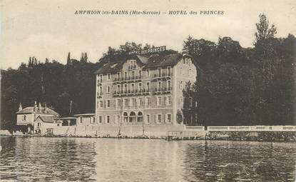 CPA FRANCE 74 "Amphion les Bains, Hotel des Princes"