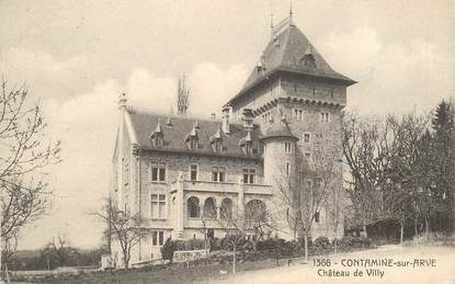 CPA FRANCE 74 "Contamine sur Arve, Chateau de Villy"