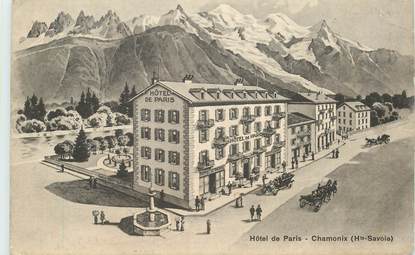 CPA FRANCE 74 "Chamonix, Hotel de Paris"