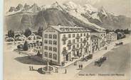 74 Haute Savoie CPA FRANCE 74 "Chamonix, Hotel de Paris"