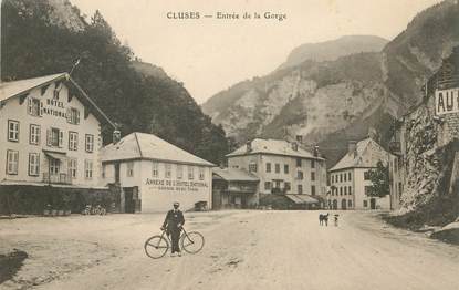 CPA FRANCE 74 "Cluses, entrée de la Gorge"