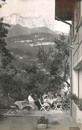 CPSM FRANCE 74 "Echarvines Talloires, Hotel restaurant Les Dents de Lanfon"