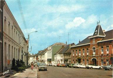 CPSM FRANCE 59 " Berlaimont, place de la Mairie "