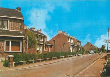 CPSM FRANCE 59 " Aulnoye, Cité S.N.C.F. - rue Beauséjour "