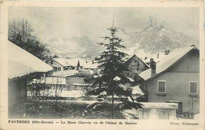 CPA FRANCE 74 "Faverges, le Mont Charvin"
