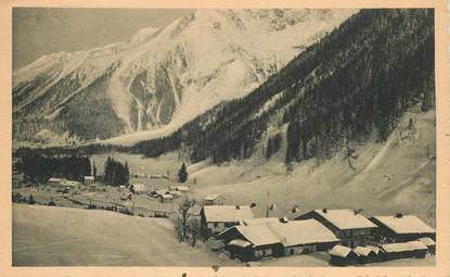 CPA FRANCE 74 "Env. d'Argentière, le massif du Mont Blanc"