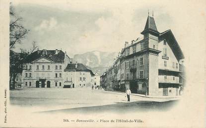 CPA FRANCE 74 "Bonneville, Place de l'Hotel de ville"