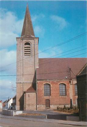 CPSM FRANCE 59 " Rumegies, l'église St-Brice "
