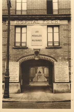 / CPA FRANCE 75013 "Paris, hôpital Foch, entrée principale"