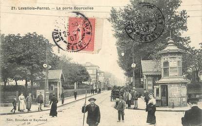 CPA FRANCE 92 "Levallois Perret, la Porte Courcelles"