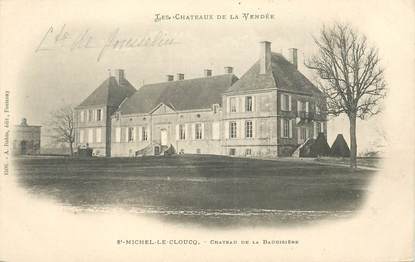 CPA FRANCE 85 "Saint Michel le Cloucq, chateau de la Baugisière"