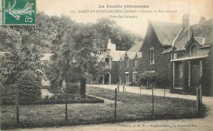 CPA FRANCE 85 "Saint Avaugourd des Landes, chateau de Bois Renard"
