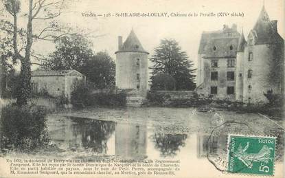 CPA FRANCE 85 "Saint Hilaire de Loulay, chateau de la Preuille"