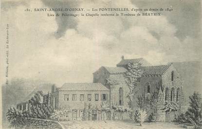 CPA FRANCE 85 "Saint André d'Ornay, les Fontenelles"