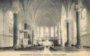 85 Vendee CPA FRANCE 85 "Saint Christophe du Ligneron, l'intérieur de l'église"