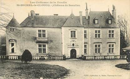 CPA FRANCE 85 "Saint Michel le Cloucq, chateau de Beaulieu"