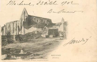 CPA FRANCE 85 "Maillezais, l'ancienne abbaye"