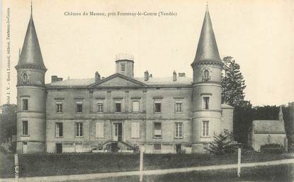CPA FRANCE 85 "Chateau du Mazeau près Fontenay le Comte"