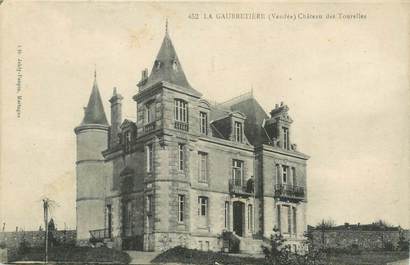 CPA FRANCE 85 "La Gaubretière, chateau des Tourelles"