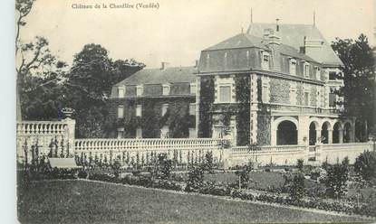 CPA FRANCE 85 "Chateau de la Chardière"