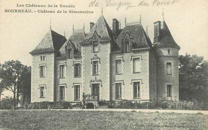 CPA FRANCE 85 "Bourneau, Chateau de la Simonnière"