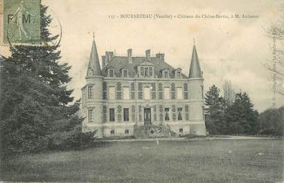 CPA FRANCE 85 "Bournezeau, chateau du Chêne Bertin"