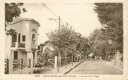 CPA FRANCE 85 "Saint Gilles Croix de vie, quai de la République"