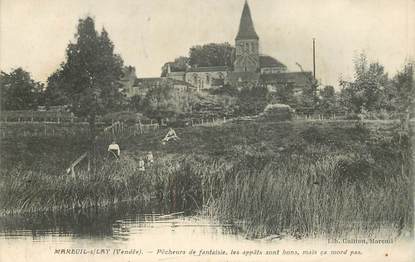 CPA FRANCE 85 "Mareuil sur Lay, pêcheurs de fantaisie"