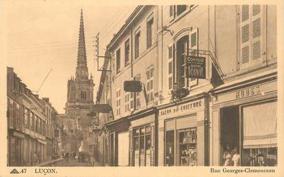 CPA FRANCE 85 "Luçon, rue Georges Clémenceau"