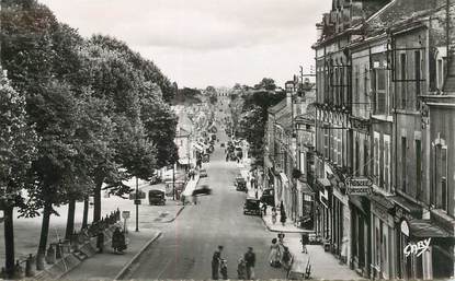 CPSM FRANCE 85 "Fontenay le Comte, rue Georges Clémenceau et rue de la République"