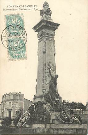 CPA FRANCE 85 "Fontenay le Comte" GUERRE DE 1870