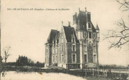 CPA FRANCE 85 "Chantonnay, le chateau de la Mouthée"