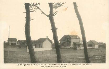 CPA FRANCE 85 "Saint Jean de Monts, la plage des Demoiselles"