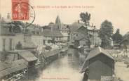 18 Cher / CPA FRANCE 18 "Vierzon, les bords de l'Yèvre, le lavoir"