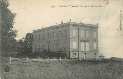 CPA FRANCE "le Poiroux - chateau de la Proutière "