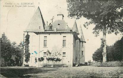 / CPA FRANCE 19 "Lubersac, château de Fragne"