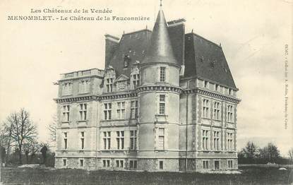 CPA FRANCE " Menomblet - le chateau de la Fauconnière "