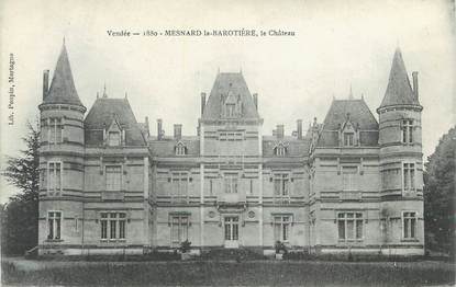 CPA FRANCE " Vendée - Mesnard la-Barotière, le Chateau "